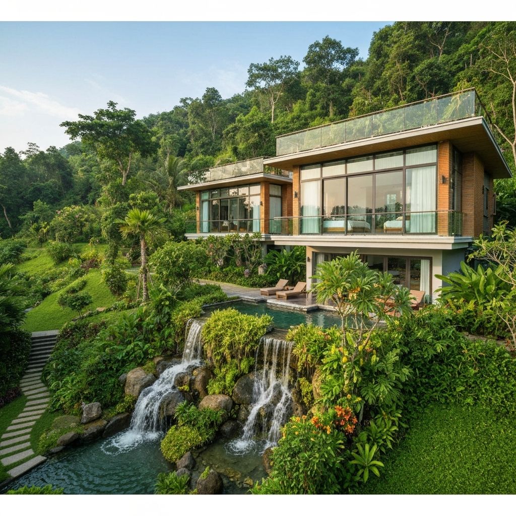 Biệt thự Ecopark - Không gian xanh